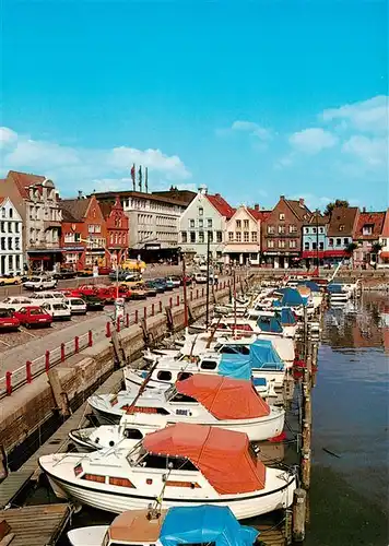 AK / Ansichtskarte  Husum__Nordfriesland Schiffbruecke 