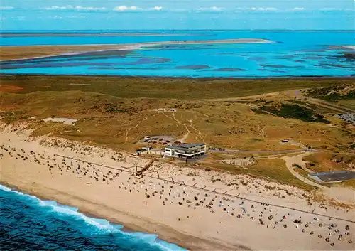 AK / Ansichtskarte  List__Sylt Blick ueber den Weststrand 