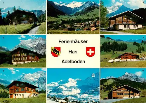 AK / Ansichtskarte  Adelboden_BE Ferienhaeuser Hari Alpen 