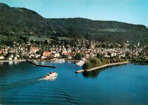 AK / Ansichtskarte  Dampfer_Binnenschifffahrt Bregenz am Bodensee 