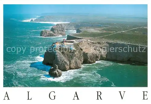 AK / Ansichtskarte  Leuchtturm_Lighthouse_Faro_Phare Algarve Cabo de sao Vicente  