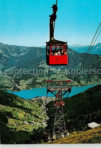 AK / Ansichtskarte  Seilbahn_Cable-Car_Telepherique Zell am See Schmittenhoehe Land Salzburg 