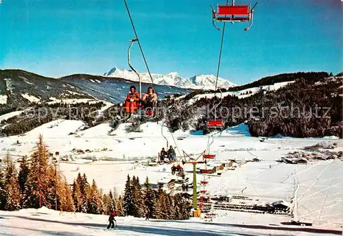 AK / Ansichtskarte  Sessellift_Chairlift_Telesiege Flachau Dachstein  