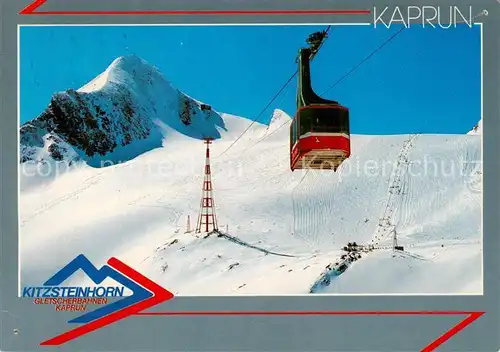 AK / Ansichtskarte  Seilbahn_Cable-Car_Telepherique Kaprun Kitzsteinhorn 