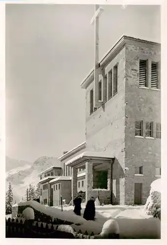 AK / Ansichtskarte  Arosa_GR Kath Kirche Arosa_GR