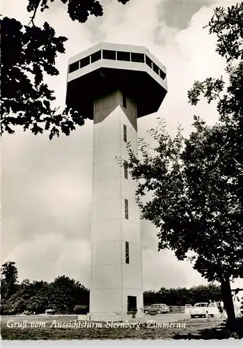 AK / Ansichtskarte 73901563 Sternberg_Zimmerau_Bayern Aussichtsturm 