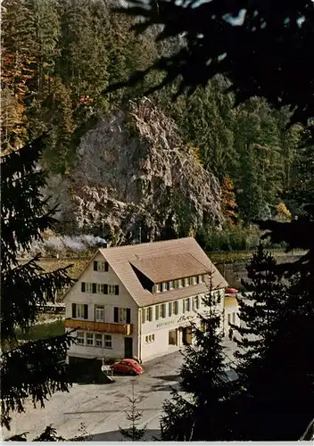 AK / Ansichtskarte  Schwarzenberg_Murgtal Gasthof Pension Loewen Schwarzenberg Murgtal