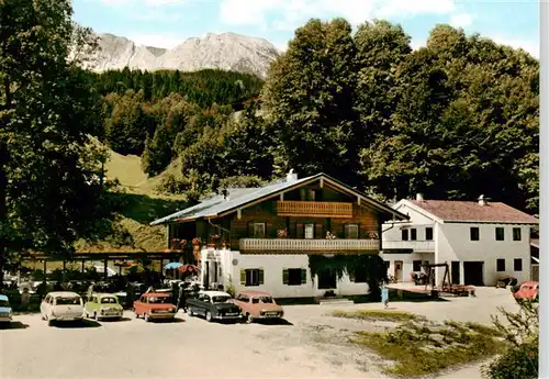 AK / Ansichtskarte 73901585 Ramsau__Berchtesgaden Gasthof und Cafe Wimbachklamm 