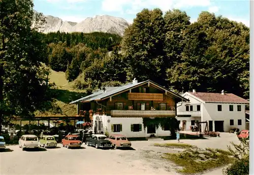 AK / Ansichtskarte  Ramsau__Berchtesgaden Gasthof und Cafe Wimbachklamm 