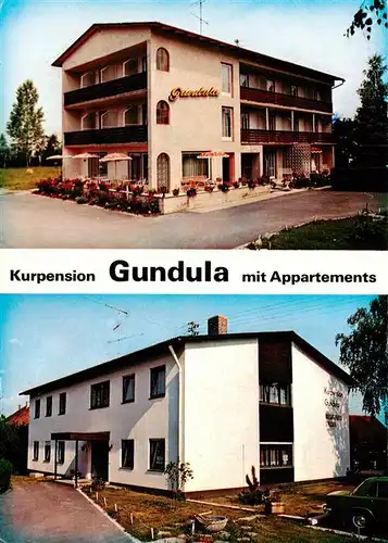 AK / Ansichtskarte  Wuerding_Bad_Fuessing Kurpension Gundula mit Appartements Wuerding_Bad_Fuessing