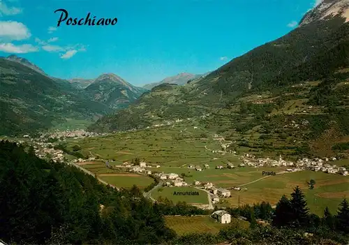 AK / Ansichtskarte  Poschiavo_GR Scquadra di Basso Annunziata Prada Cologna 