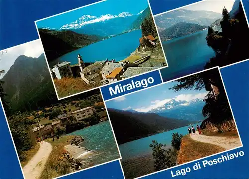 AK / Ansichtskarte  Miralago Lago di Poschiavo e Piz Varuna Miralago