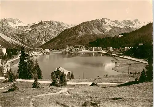 AK / Ansichtskarte  Arosa_GR Obersee Panorama Arosa_GR