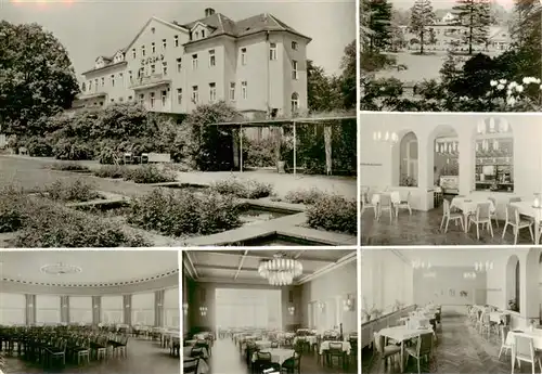 AK / Ansichtskarte  Bad_Lausick Kurmittelhaus Wintergarten Speisesaal Kurcafé Bad_Lausick