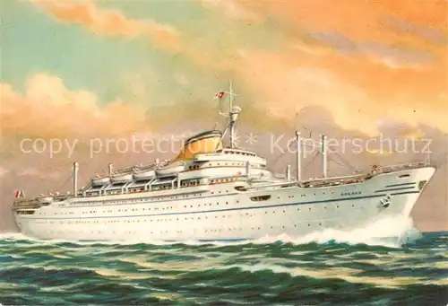 AK / Ansichtskarte  Dampfer_Oceanliner LLOYD Triestino M/n AFRICA 