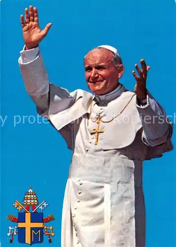 AK / Ansichtskarte 73901723 Papst_Pope_Pape Papst Johannes Paul 2 Juan Pablo 2 