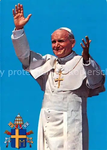 AK / Ansichtskarte  Papst_Pope_Pape Papst Johannes Paul 2 Juan Pablo 2 