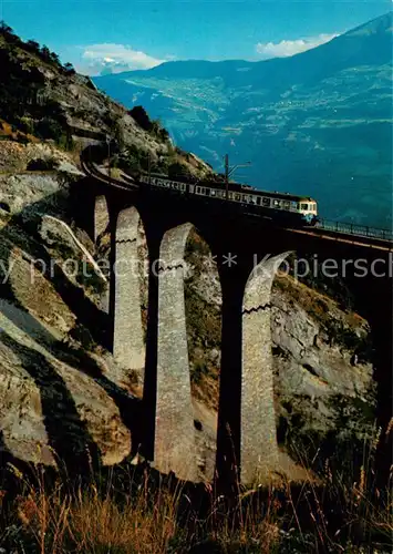 AK / Ansichtskarte  Eisenbahn_Railway_Chemin_de_Fer Loetschbergbahn BLS  