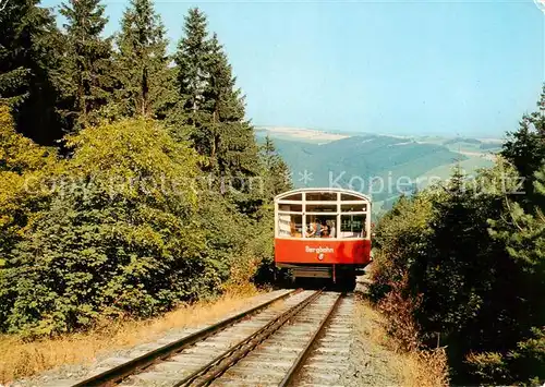 AK / Ansichtskarte  Zahnradbahn_Rack_Railway-- Lichtenhain a. d. Bergbahn  