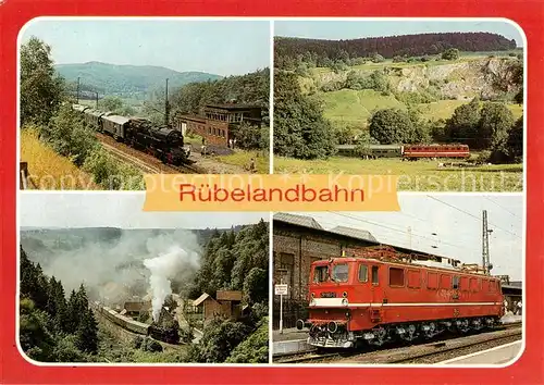 AK / Ansichtskarte 73901762 Eisenbahn_Railway_Chemin_de_Fer Ruebelandbahn 