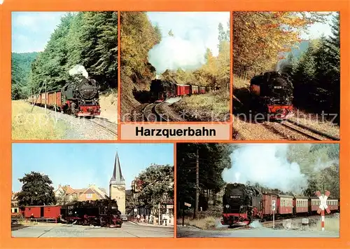 AK / Ansichtskarte  Eisenbahn_Railway_Chemin_de_Fer Harzquerbahn 