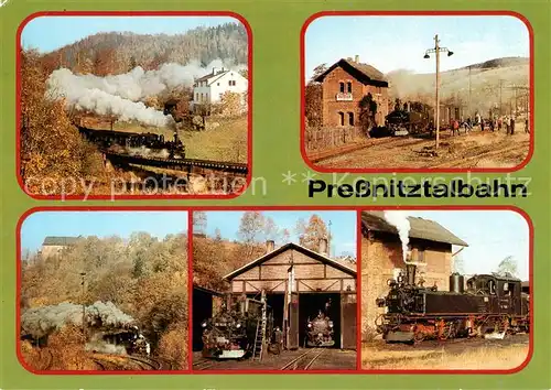AK / Ansichtskarte 73901766 Eisenbahn_Railway_Chemin_de_Fer Pressnitztalbahn 