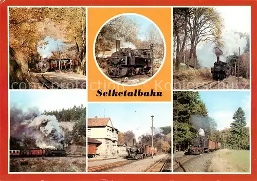 AK / Ansichtskarte 73901767 Eisenbahn_Railway_Chemin_de_Fer Selketalbahn 