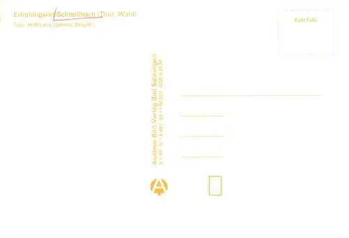 AK / Ansichtskarte  Schnellbach_Floh_Seligenthal Panorama Schnellbach_Floh