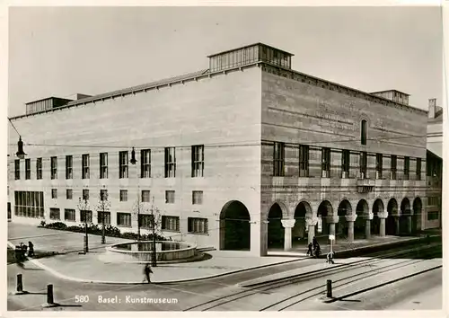 AK / Ansichtskarte  Basel_BS Kunstmuseum Basel_BS