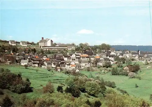 AK / Ansichtskarte  Schnett_Masserberg_Thueringer_Wald Panorama 