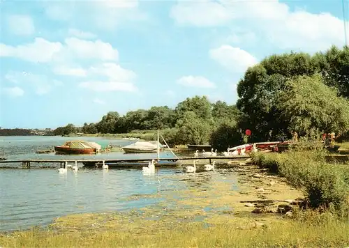 AK / Ansichtskarte  Flessenow_Rubow_Dobin_Schweriner_See Partie am Schweriner See 