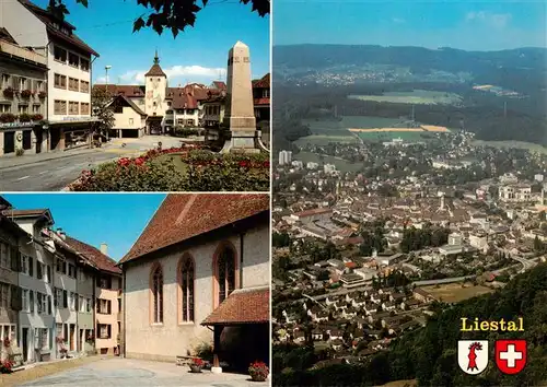 AK / Ansichtskarte  Liestal_BL Ortspartien Panorama 