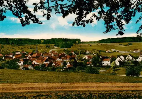 AK / Ansichtskarte  Wittershausen_Unterfranken_Oberthulba Ortsansicht 