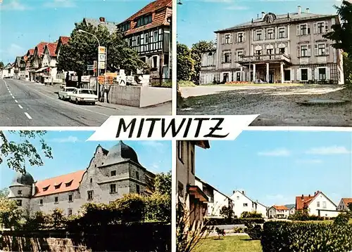 AK / Ansichtskarte  Mitwitz_Bayern Ortspartien Schloss Hotel 