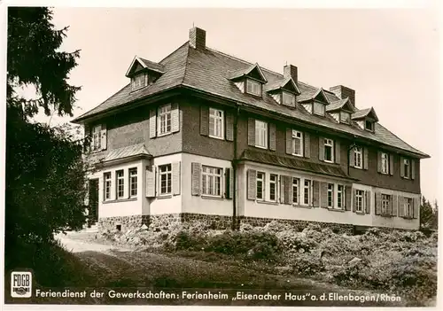 AK / Ansichtskarte  Rhoen_Region Ferienheim Eisenacher Haus auf dem Ellenbogen Rhoen Region