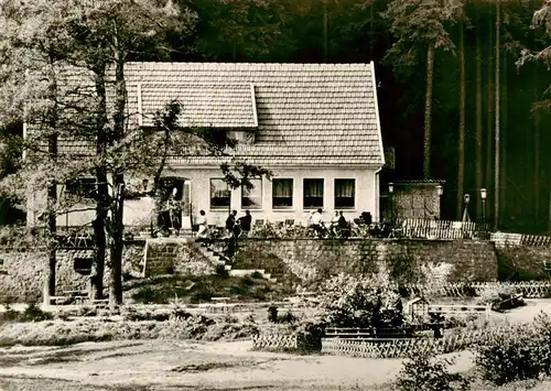 AK / Ansichtskarte  Leinefelde-Worbis Konsum Waldklause Koehlersgrund Leinefelde-Worbis