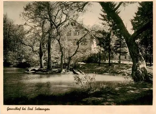 AK / Ansichtskarte  Bad_Salzungen Gesundhof Bad_Salzungen