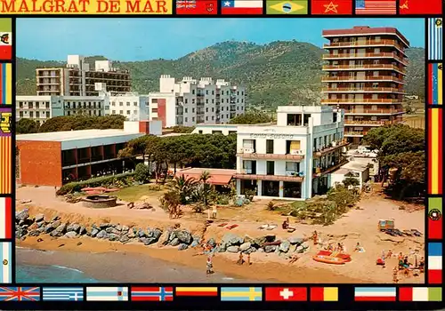 AK / Ansichtskarte 73901888 Malgrat-de-Mar_Cataluna_ES Zona Hotelers 