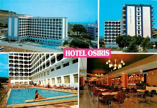AK / Ansichtskarte 73901890 Calella_de_la_Costa_Calella_de_Mar_ES Hotel Osiris Pool Gastraum 