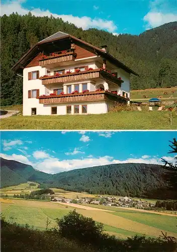 AK / Ansichtskarte  Niederrasen_Rasun_di_Sotto_Pustertal_Suedtirol_IT Urlaub auf dem Bauernhof Fam Pallhuber Panorama 