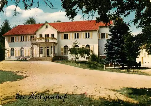 AK / Ansichtskarte  Garitz_Bad_Kissingen Der Heiligenhof Sudetendeutsche Heimstaette europaeischer Jugend Jugend-Erholungsheim Garitz_Bad_Kissingen