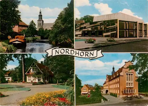 AK / Ansichtskarte  Nordhorn Teilansichten Nordhorn