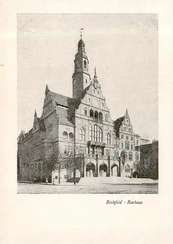 AK / Ansichtskarte  Bielefeld Rathaus Bielefeld