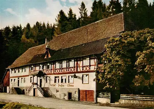 AK / Ansichtskarte 73901923 Schoenberg_Lahr Gasthof Pension zum Loewen 