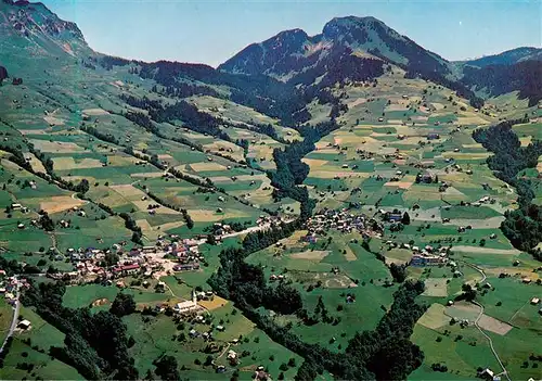 AK / Ansichtskarte  Amden_SG Panorama Kurort Blick zum Gulmen Amden_SG