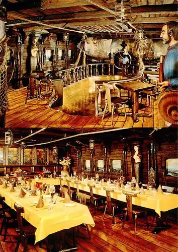 AK / Ansichtskarte  Biberstein Kaepten Jo`s Haifischbar Restaurant Biberstein