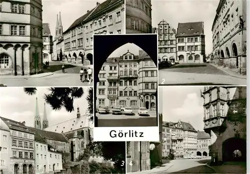 AK / Ansichtskarte  Goerlitz__Sachsen Untermarkt Apotheke Hirschlauben Peterskirche Schoenhof Altstadt 