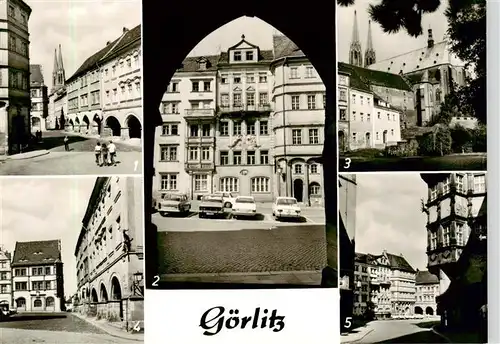 AK / Ansichtskarte 73901955 Goerlitz__Sachsen Untermarkt Peterskirche Buergerhaeuser Apotheke Hirschlauben Schoenhof Altstadt 