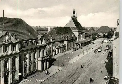 AK / Ansichtskarte  Goerlitz__Sachsen Bahnhof 