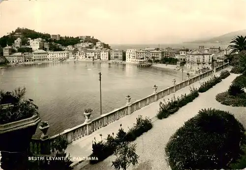 AK / Ansichtskarte  Sestri_Levante_Liguria_IT Panorama 